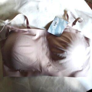 3XL ~ feather bra ~ warm beige